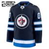 Winnipeg Jets Hockeydrakt Custom Fanatics Premium 2024-25 Navy Hjemme - Barn